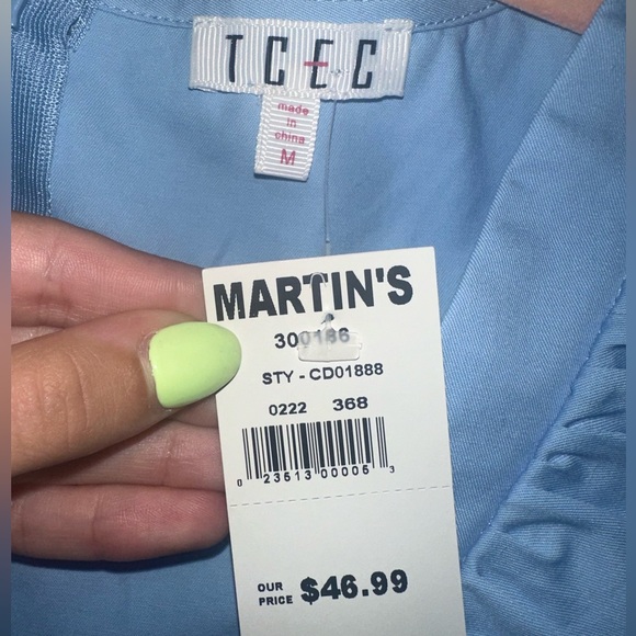 Size M TCEC Ruffle dress. NWT! - Picture 4 of 4